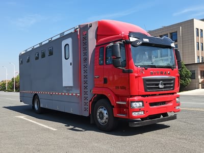 重汽汕德卡淋浴車